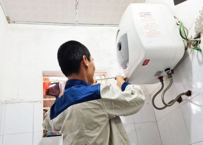 sửa bình nóng lạnh tại linh đàm