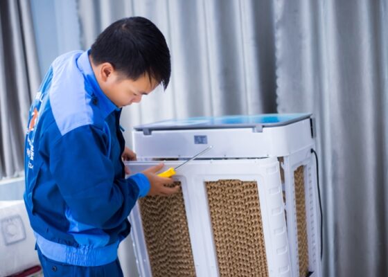 Vệ sinh quạt hơi nước